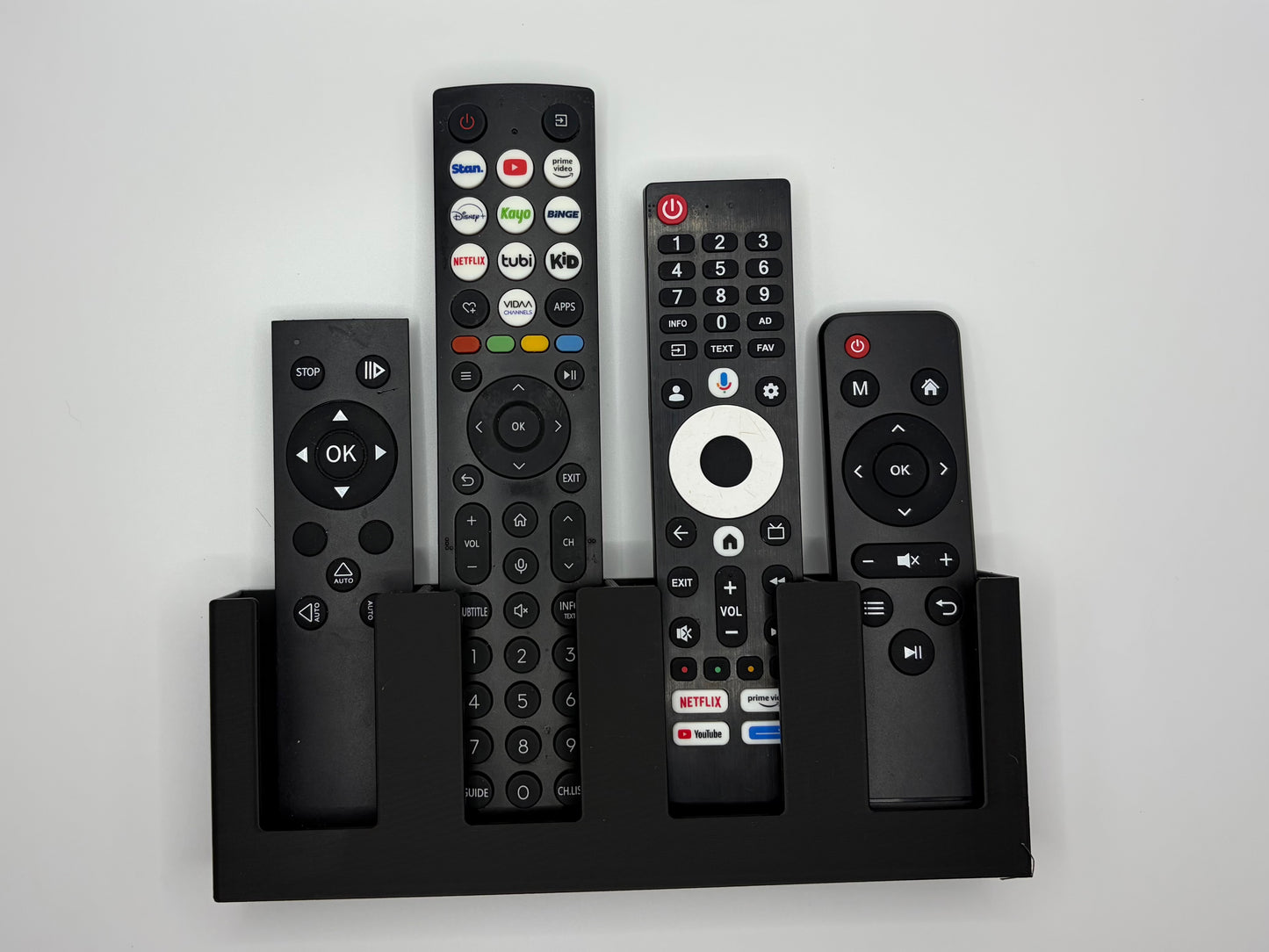 4 Remote Control Holder